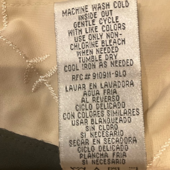 Vintage Pale Yellow Gauzy Maxi Dress & Sheer Embroidered Top Set M (8/10) - Picture 12 of 16